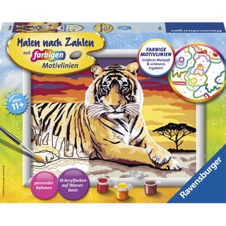 Ravensburger Malen nach Zahlen »Majestätischer Tiger«
