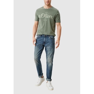 s.Oliver Slim-fit-Jeans KEITH Slim Fit, Bundhöhe: Medium rise, Beinverlauf: Straight Leg W33