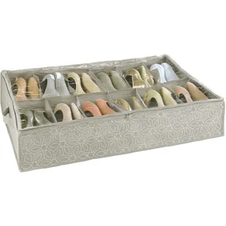 Wenko Unterbettkommode 74 l Taupe