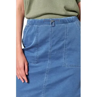 Jeansrock TONI "Sue" Gr. 36, blau (blue bleached) Damen Röcke Midiröcke mit elastischem Taillenbund