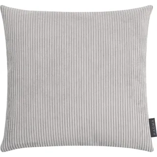 Magma Heimtex Kissenbezug Inga 50 x 50 cm Grau