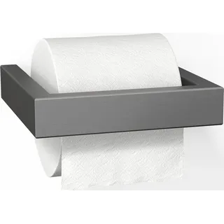 Linea Toilettenpapierhalter 15 cm, Graphit, PVD-beschichtet