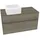 Waschbeckenunterschrank 100 x 55 cm Stone Oak