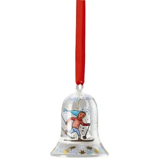 Hutschenreuther Weihnachtsfigur Winterfreuden Kristallglocke 2018 7 cm bunt
