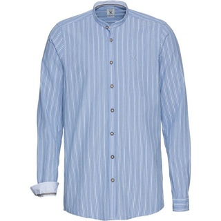 Pure Trachtenhemd Trachtenhemd mit Streifen blau MFrankonia