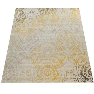 Paco Home Outdoorteppich, Gelb, Textil, Rechteckig, 160x220 cm, strapazierfähig, für Fußbodenheizung geeignet, Teppiche & Böden, Teppiche, Outdoorteppiche