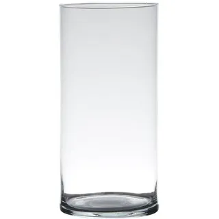 Hakbijl Glasvase Zylinder H: 30cm D: 12cm transparent Glas Hakbijl