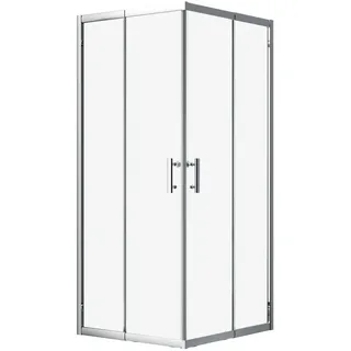 bad land HELA Duschkabine mit Schiebetür 90 x 190 cm transparent