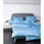 hellblau 200 x 220 cm + 2 x 80 x 80 cm