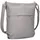 Schultertasche Polyurethan Grau/Silber