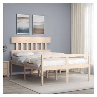 vidaXL Seniorenbett 120 x 200 cm beige