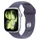 GPS + Cellular 42mm Silver Aluminium Sport Band purple fog S/M
