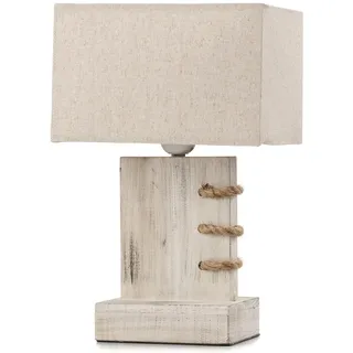 Nachttischleuchte Gea Beige max. 22 Watt