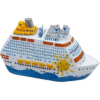 Spetebo Kreuzfahrtschiff Sparschwein 20 x 11 cm