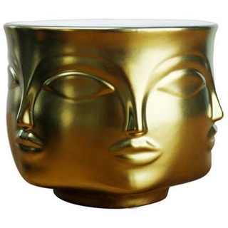 EgBert Moderne Keramik-Blumenpot Vase Dora Maar Musa Jonathan Adler Dekorationsleiter Figure Design - Gold