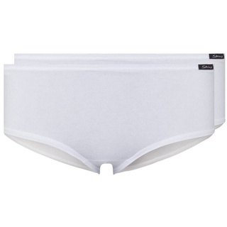 SKINY Damen Panty, Vorteilspack - Slip, Pants, Cotton Stretch, Basic Weiß 2XL 2er Pack (1x2P)