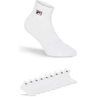 Fila UNISEX QUARTER PLAIN SOCKS 9 Paare Weiß 35-38
