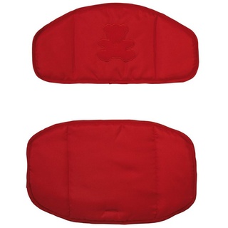 roba® Sitzverkleinerer »Sitzverkleinerer«, 2-teilige Hochstuhleinlage/ Sitzkissen für Treppenhochstühle rot