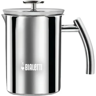 Bialetti Manueller Milchaufschäumer Edelstahl Induktion