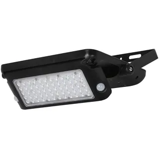 Proventa | LED Solar Profi-Strahler mit Bewegungsmelder | Li-Ionen-Akku | 10 W | 1.080 Lumen | IP65 | Helligkeitssensor | 3 Betriebsarten einstellbar | Farbe: schwarz