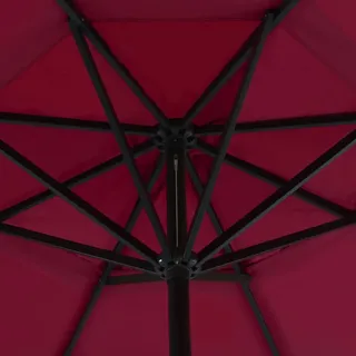 vidaXL Sonnenschirm 500 x 385 cm Rot