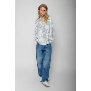 Emily Van Den Bergh Blusenshirt Paisley-Print weiß 42