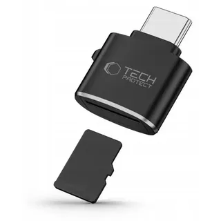 TECH-PROTECT UltraBoost microSD card USB-C - Schwarz