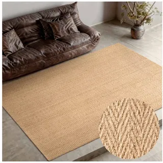 Villeroy & Boch Mirabelle Juteteppich 200 x 300 cm Beige/Gold