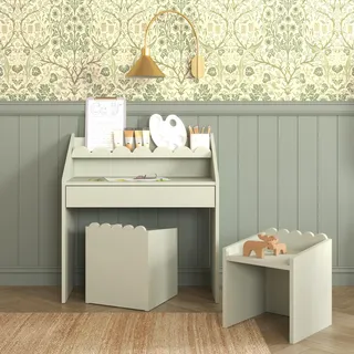 OEM Kinderschreibtisch Book Nook 1 Schublade 0 x 0 cm Holz grün