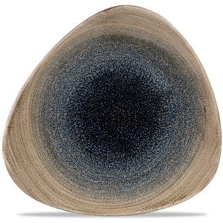 Churchill Teller Bayou Dreieck Teller, 19,2 cm, 12 Stück blau