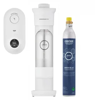 Grohe Wassersprudler Advanced Starter Set weiß