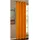 Vorhang Blickdicht Schal Matte unifarbene Gardine mit Material aus Microsatin Micofaser-Gewebe 175x140 Orange 20405