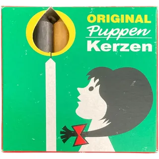 buchal Puppenkerzen 20er Pack – hochwertige Mini-Kerzen für Pyramiden & Schwibbögen mit sauberer Flamme & idealer Passform für traditionelle Weihnachtsdeko