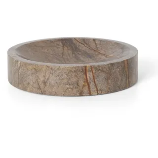 Ferm Living - Scape Schale, Marmor braun
