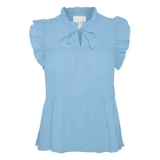 Part Two Blusentop Ärmellose Bluse GimalinePW blau 36