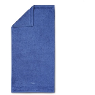 Vossen Badetuch Vienna Style 100 x 150 cm Baumwolle Blau Dunkelblau