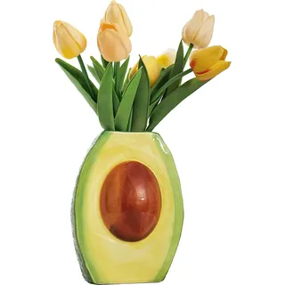 Dekorative Keramikvase „avocado“, Grüne Frucht, Für Hotels Und Pensionen, Kreativer Keramiktopf, 20 Cm