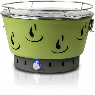 ACTIVA Camping Grill Airbroil I Premium Mini Grill mobil & kompakt I Leistungsstarker & stilvoller Holzkohlegrill für ein gelungenes Barbecue inkl. Tasche