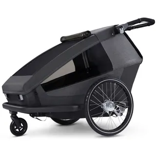 Croozer Kid Yuuna Fahrradanhänger Modular Moonlight Black 2025
