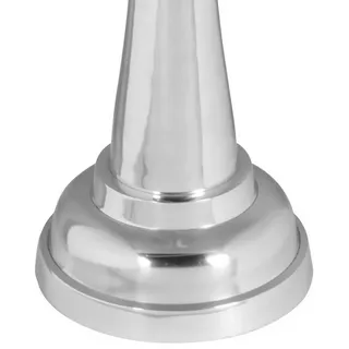 FineBuy Schachfigur Aluminium Dekoration poliert Design Skulptur XXL