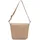 Leather Umhängetasche Leder Warm Taupe