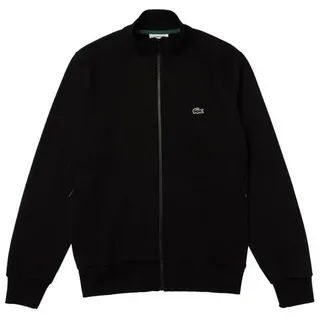 Lacoste Sweatjacke Jacke Fleecejacke (1-tlg) schwarz XS