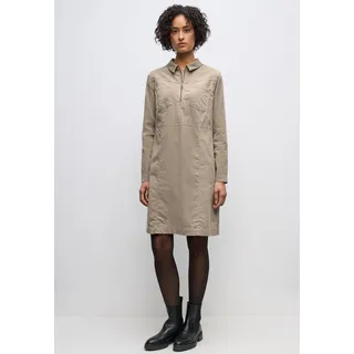STREET ONE Jeanskleid Midi Unifarben Beige 46