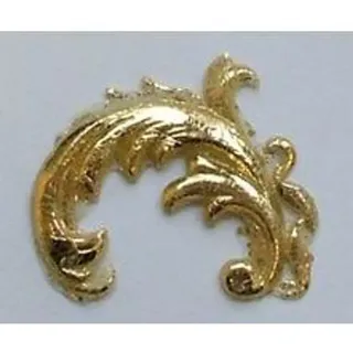 Wachsornament 175er Haken Gold - Gold