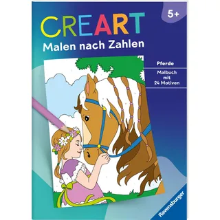Ravensburger CreArt Malen nach Zahlen 24 St. Pferde
