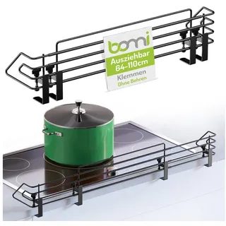 Bomi Herdschutzgitter Mowi 64-110 cm Schwarz