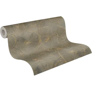 A.S. Création Homemaison - Geometrische Tapete Gold 379003 379003
