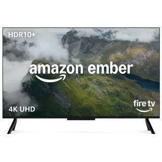 Amazon Ember 4-Serie mit Fire TV (neueste Generation), 43-Zoll-Smart-TV in 4K Ultra-HD, HDR10+, schnellem Prozessor, Dolby Audio, Ambient-TV und kostenlosem Live-TV, finde Serien schneller mit Alexa+