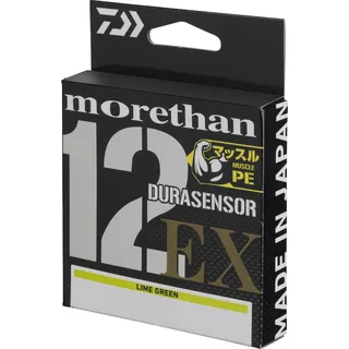 Daiwa Morethan Durasensor 0,18mm / 16kg / 200m Lime Green Geflochtene Schnur