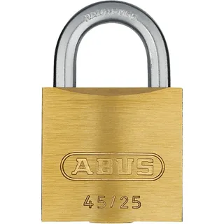 ABUS Vorhangschloss 45/25 Lock-Tag Messing massiv